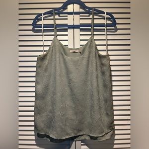 MI AMI Textured Tank, Green, XL